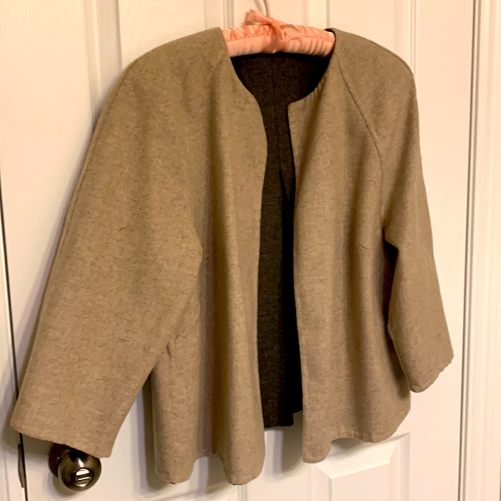 reversible swing jacket